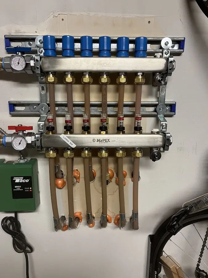 Plumber performing Gas Leak Detection at a residential property in Eucalyptus Hills